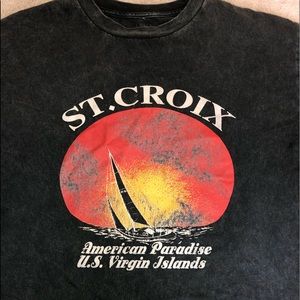 brandy melville st. croix crop top